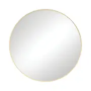 Reba Round Mirror 800mm Urban Brass
