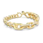 SWAROVSKI CRYSTAL DEXTERA BRACELET GOLD SIZE LARGE 5622223.NEW IN BOX