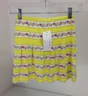 PUMPKIN PATCH YOUTH GIRLS PRINTED KNIT SKIRT SUN GLOW SZ 6 NWT $30