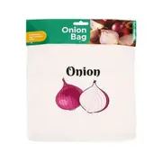 Onion Bag Sack Keep Onions Fresher Longer Washable Storage Organizer 30x30cm