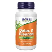 NOW Detox Cleanse - 90 Capsules, Liver and Kidney Support, Eliminate Toxins