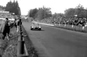 Viscount William Rollo Feilding In Ferrari 250Gto Old Motor Racing Photo