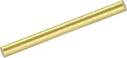 uxcell 1pcs Brass Rods 7/9" x 12" Brass Solid Round Stock Lathe Bar for Knife Handles Pin DIY Craft Model Plane(20mm in Diameter)