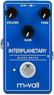 Movall MP-100 - Interplanetary Blues Drive, Low-gain Overdrive Guitar Pedal