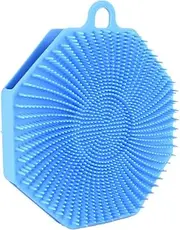 Body Scrubber | Back Cleansing Brush,Reusable Gentle Skin Scrubber, Double-Sided Silicone Brush for Bath Spa Travel