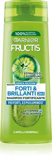 Garnier Fructis Strong & Bright Shampoo For Stronger And Brighter Hair 250 Ml
