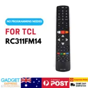 For TCL Replacement Infrared TV Remote Control RC311FM14