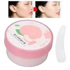 Peach Fragrance Exfoliating Face Scrub Cream Deep Cleansing Nourishing Facial