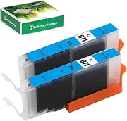 Compatible Canon Cyan CLI671XL Ink Cartridges, TAAUS Canon 671XL Cyan Ink for PIXMA MG5760 MG5765 MG5766 MG6860 MG6865 MG6866 MG7760 MG7765 MG7766 TS5060 TS6060 TS8060 TS9060 Printer (2 Pack)
