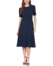 London Times A-Line Dress