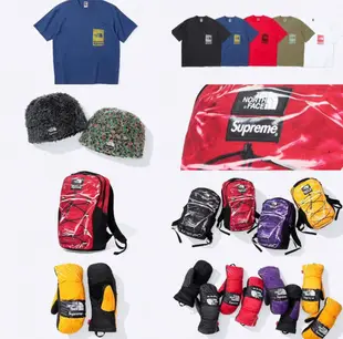 Supreme x the north face 2023ss 聯名系列 外套 長褲 短褲 帽T 背心 手套 後背包 短T 帽子。太陽選物社