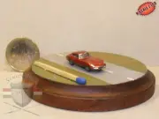 Jaguar E-type N-scale 1:160 vehicle Hand-painted Metal Model