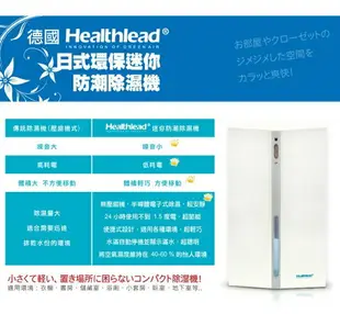 Healthlead 迷你防潮除濕機(白) EPI-608C