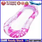 LF# Inflatable Floating Row Foldable Pool Float Bed Lounger Chair (Pink Figure)
