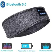 Headband Eye Mask Wireless Bluetooth 5.0 Music Headphones Sports Yoga Sleeping!!