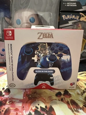 Link Hero PDP REMATCH GLOW Wireless Controller for Nintendo Switch