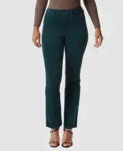 Sam Edelman Women's Green Penny High-Rise Bootcut Jeans Pants Size 26