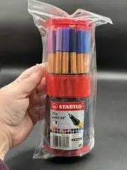 Fineliner - STABILO point 88 - Wallet of 25 - Assorted colors