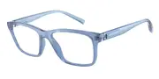 Armani Exchange AX3114F Asian Fit 8345 Men's Glasses Blue Size 55 - Private Health Rebate - Blue Light Block Available