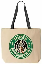 Three Wizards and Magic Magic School Bag (Black Handle)
