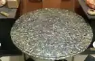 30'' Marble coffee Inlay table Top pietra Dura paua shell Home garden Decor