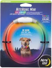 Nite Ize NiteHowl Rechargeable LED Safety Necklace, Mini - Disc-O Select