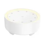 Sound Machine & Night Light for Adults, Baby, Kids. Noise Machine Small White