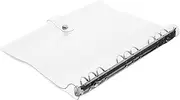 Angoily Transparent Binder Notebook Cover Ring Plastic Shell for Scrapbooking Loose Leaf Notebooks and Document Organization Lightweight Portable Design for Students Teachers