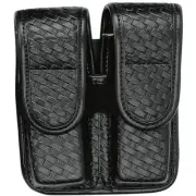 Bianchi 7902 Double Mag Pouch 1 For Sig P220 Hidden Snap Basket Weave - 1017232