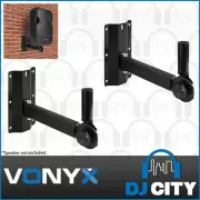 Vonyx WMS-05 Speaker Wall Bracket 40kg Pair