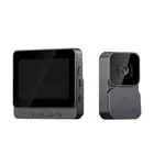 US Plug Wireless Video Doorbell Intercom With Monitor Dual Front Door Camera New