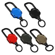 Anti Lost Product Name High Strength ABS ABS Anti Lost Retractable Pull Keychain