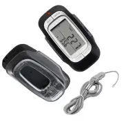 Excellent Reading Accuracy Sensor LCD Pedometer Step Counter Sideways Flat