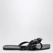[Coperni] Black silicone Flower flip-flops 40 IT Black