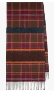 NWT Paul Smith $200 cotton alpaca blend “big check” scarf. Beautiful! Yours For?