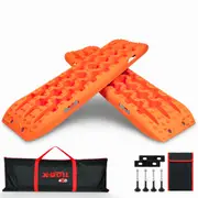 X-BULL Recovery tracks Boards Sand 10T 4WD trucks Snow With Mounting Pins Gen3.0 Orange