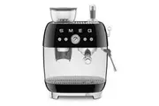 Smeg EGF03BLAU 50's Style Espresso Manual Coffee Machine Black