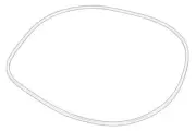 Oil Seal, manual transmission OE CLAAS 6005023508-CL