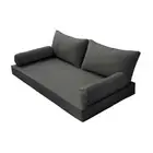 |COVER ONLY| Style 2 Twin Piped Trim Daybed Mattress Bolster Pillow Covers AD003
