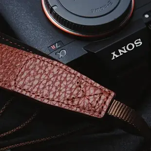 【現貨】相機背帶尼龍繩牛皮手工縫制款富士索尼徠卡通用