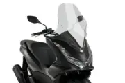 Puig Clear Screen Windshield V-Tech Line Touring For Honda PCX 125 21 - 24