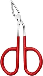 Uoqpty Locking Forceps,Zip Tie Cutter - Pliers Clamps Precision Tweezers for Home Fishing Crafts Hobby Studio Nurses Computer Room Electronic Repair Equipment Maintenance