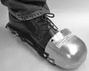 702-4 Ellwood Safety Appliance Women's Toe Guard Quick Fastener & Adjustable Web