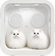 Pet Dryer Machine for Cats,360° Quiet Drying Box with Smart Temp Control,72L