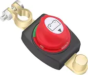 Battery Power Cut Master Switch 12-48V Disconnect Power Master Cut/Shut Off Switch for Marine Boat RV