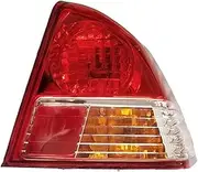 Car Outer Tail lamp Rear Light Tail Light Lamp Assembly Brake Lamp Without Bulb ，Compatible for Civic ES1 ES5 ES7 ES8 2003 2004 2005(Right)