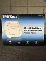 TRENDNET TEW-821DAP AC1200 Dual Band PoE Access Point ~ New In Sealed Retail Box
