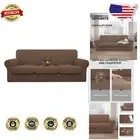 Elastic Waterproof Sofa Cover - Soft Microfiber Fleece Protector for Home