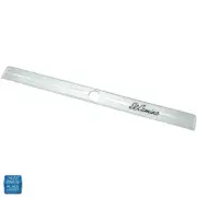 1965 Chevrolet El Camino OE Chrome Glove Box Emblem Strip - Each