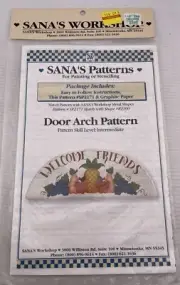 Sana’s Patterns For Painting Or Stenciling #SP2171 Door Arch Pattern NIP